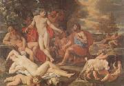 Nicolas Poussin Midas and Bacchus (mk08) oil painting